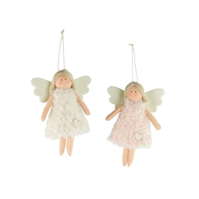 HANG. PINK/WHITE ANGELS (2 ASS.)
