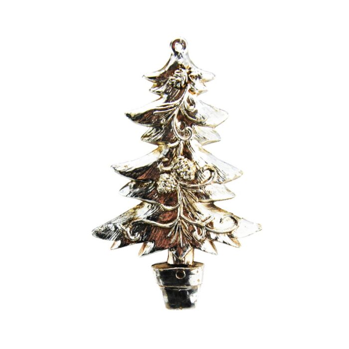 HANG  XMAS TREE 12cm CHAMP.