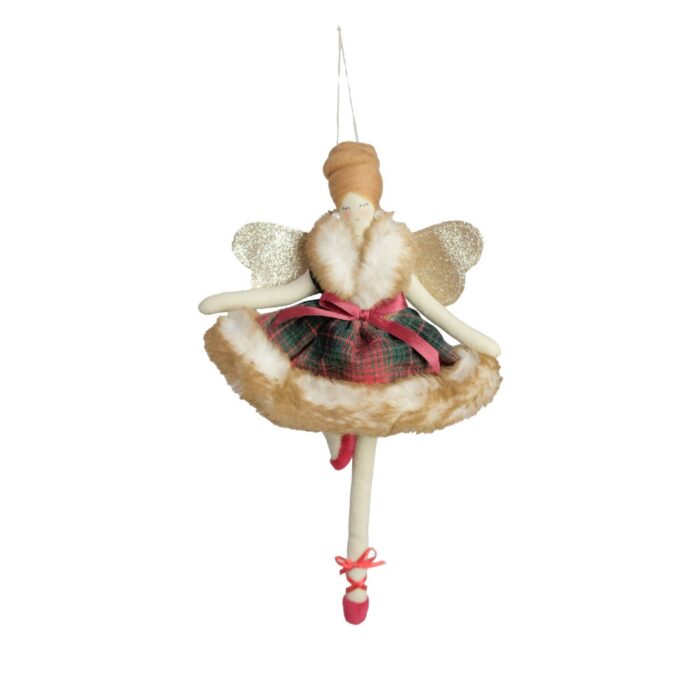 HANG. PINK BAUBLE 8cm