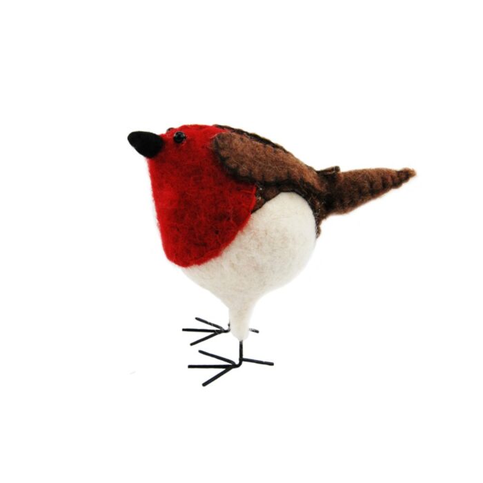 STANDING ROBIN 14cm