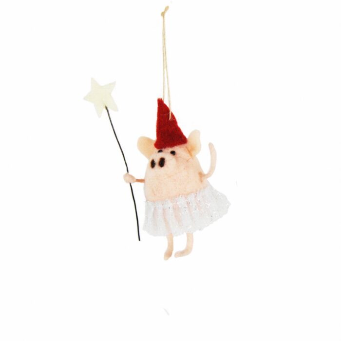 HANG. FAIRY PIG w/WAND