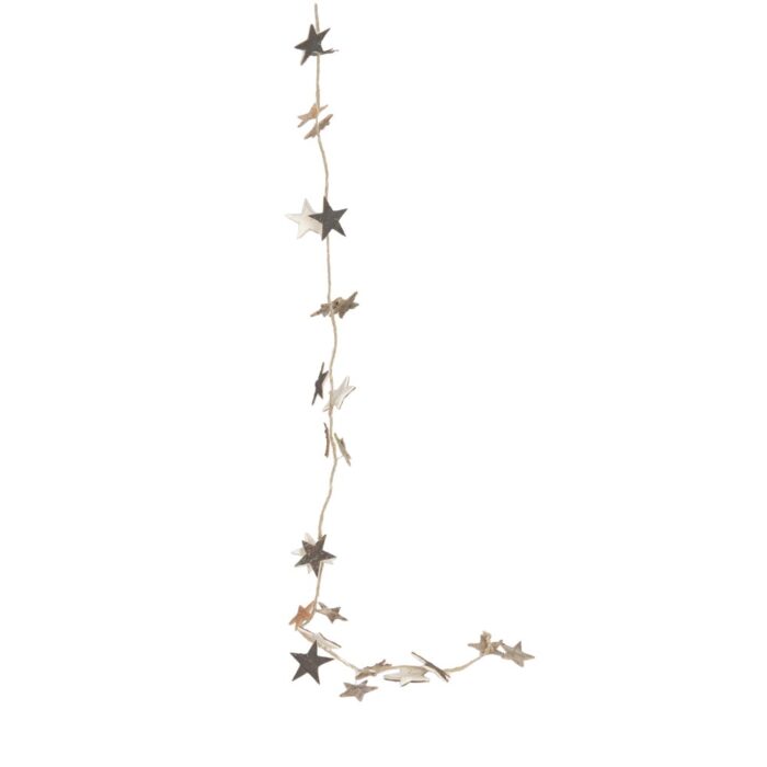 LED NAVY BIRCH STAR GARLAND