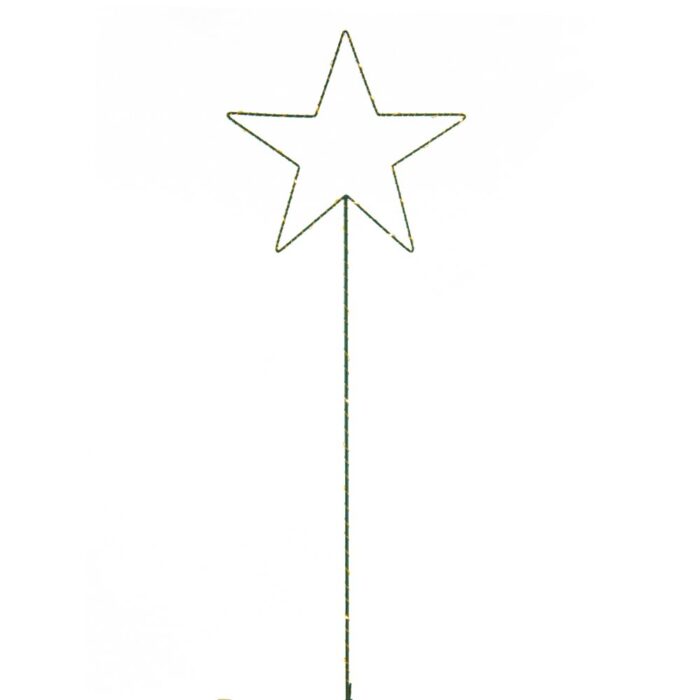 LIGHT-UP STAR OUTDOOR STAKE
