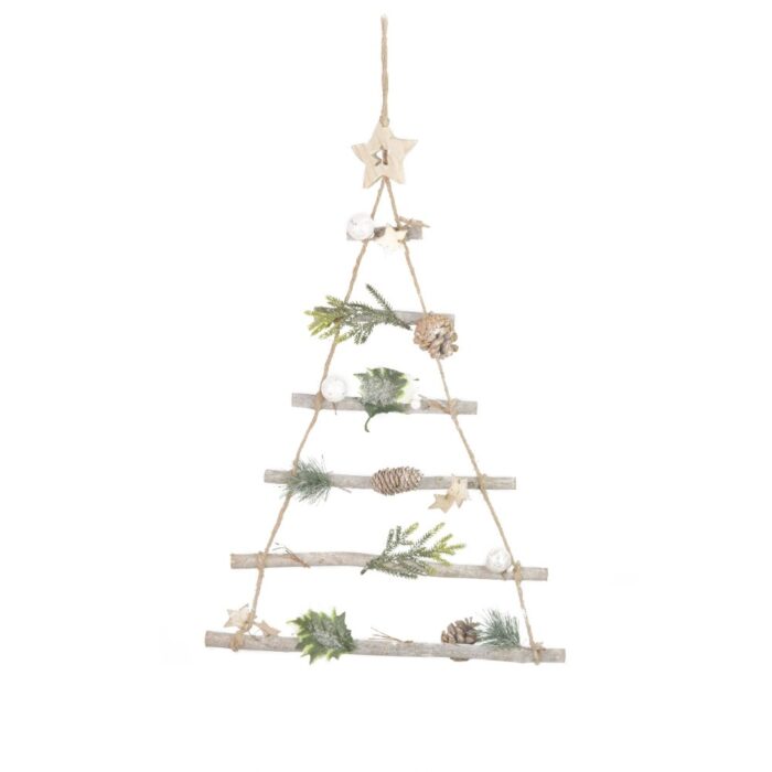 68cm WHITEWASH TREE HANGER